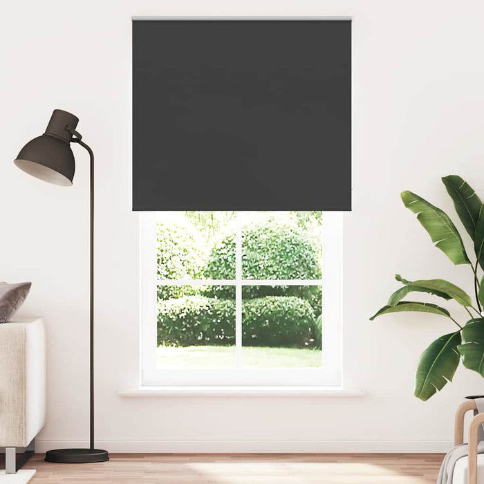 Jaluzea cu role opace negru 120x230 cm lățime material 116,6 cm - WALTI WALTI