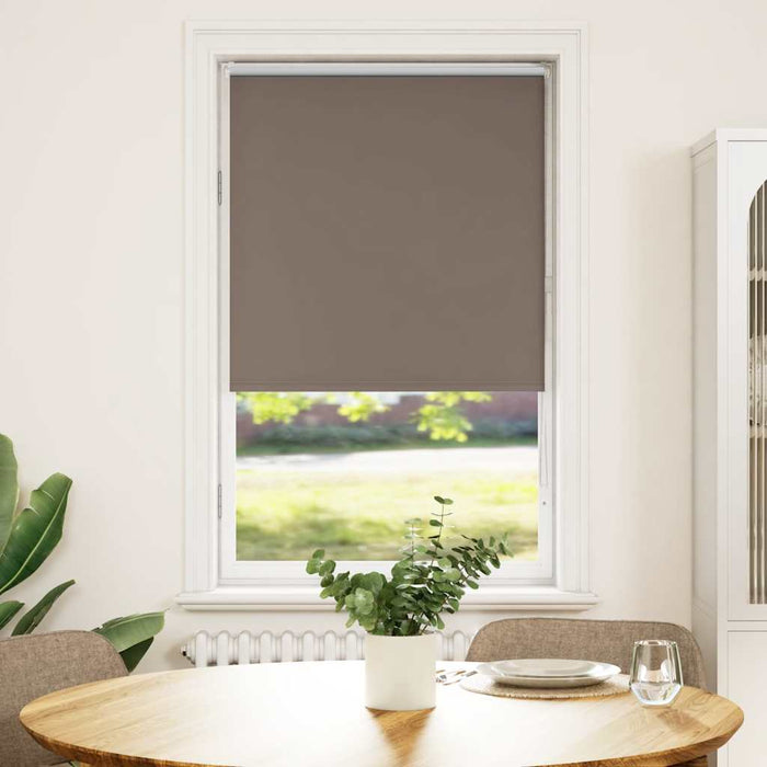 Jaluzea cu role opace cafea 75x130 cm lățime țesătură 70,7 cm - WALTI WALTI