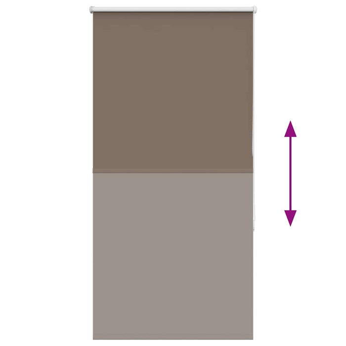 Jaluzea cu role opace cafea 80x130 cm lățime țesătură 75,7 cm WALTI