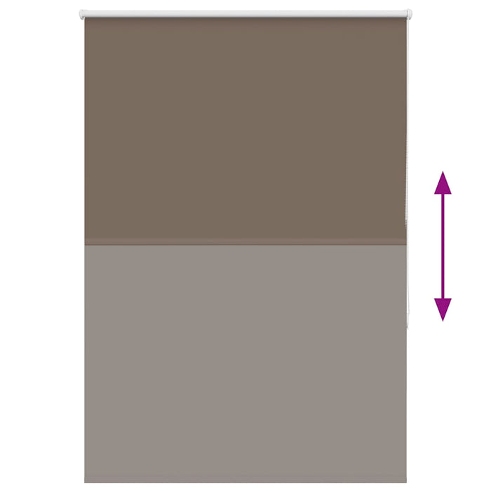 Jaluzea cu role opace cafea 115x130 cm lățime țesătură 110,7 cm - WALTI WALTI