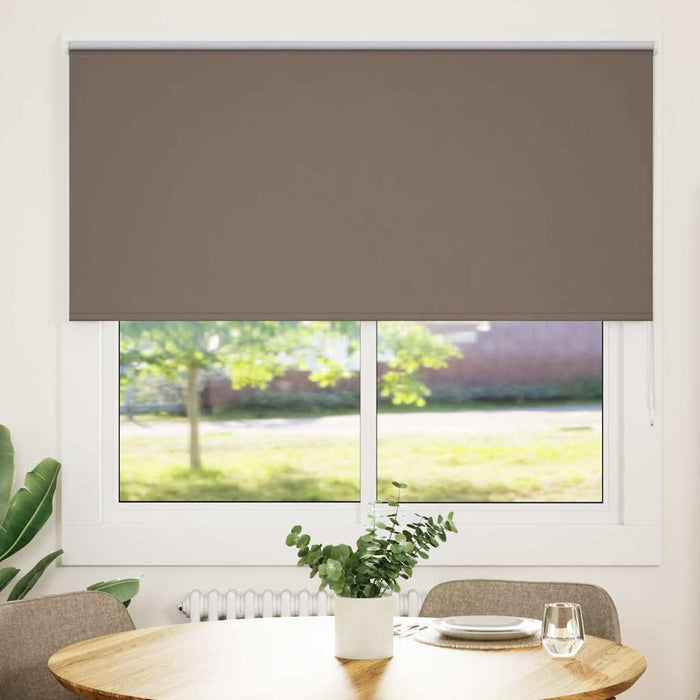 Jaluzea cu role opace cafea 150x130 cm lățime material 146,6 cm - WALTI WALTI