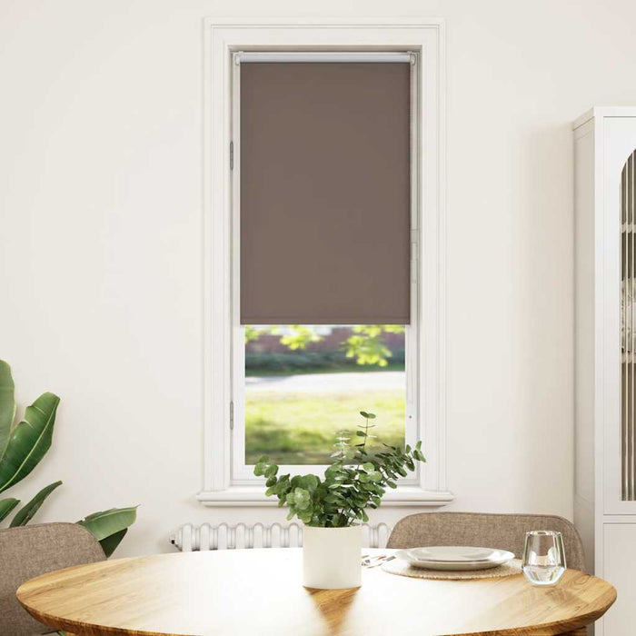 Jaluzea cu role opace cafea 55x150 cm lățime țesătură 50,7 cm WALTI