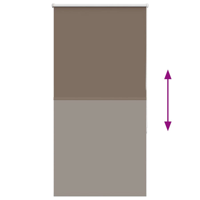 Jaluzea cu role opace cafea 75x150 cm lățime țesătură 70,7 cm WALTI