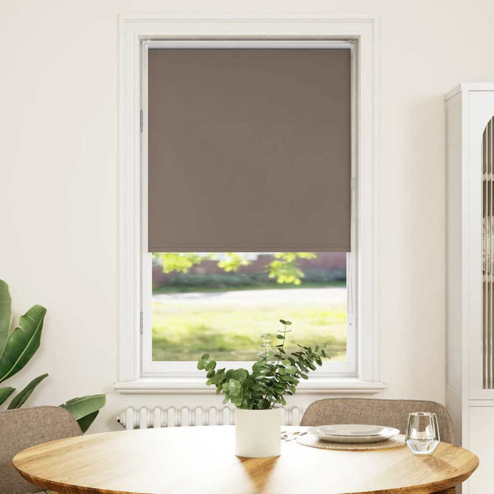 Jaluzea cu role opace cafea 75x150 cm lățime țesătură 70,7 cm WALTI