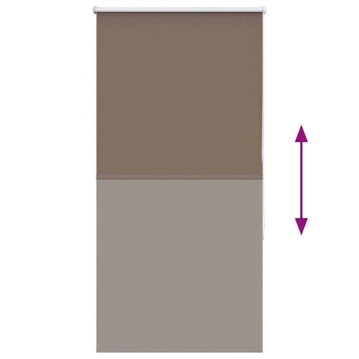 Jaluzea cu role opace cafea 80x150 cm lățime țesătură 75,7 cm - WALTI WALTI