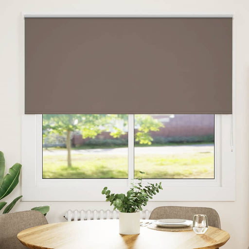 Jaluzea cu role opace cafea 150x150 cm lățime material 146,6 cm - WALTI WALTI