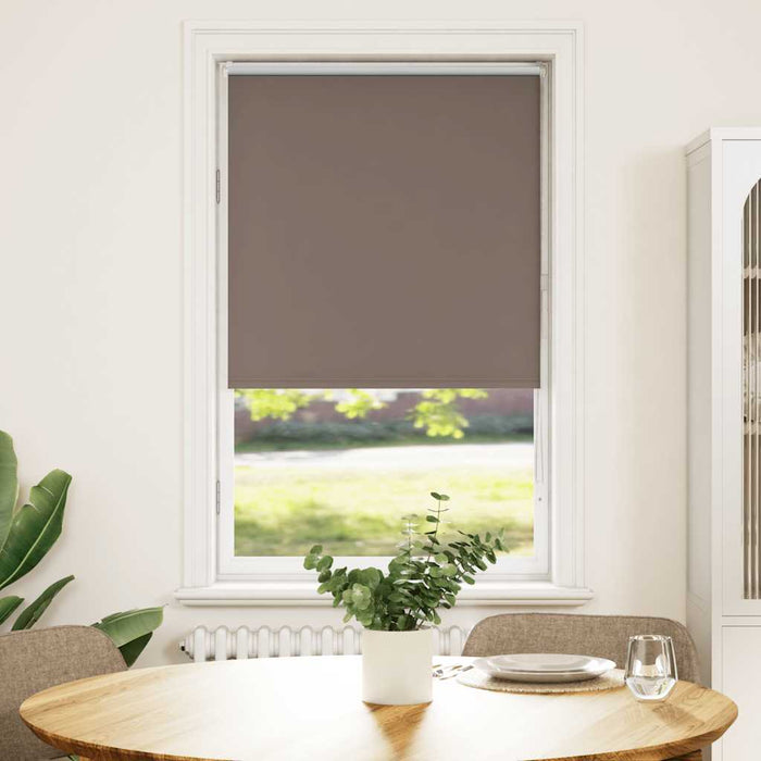 Jaluzea cu role opace cafea 65x175 cm lățime material 60,7 cm - WALTI WALTI