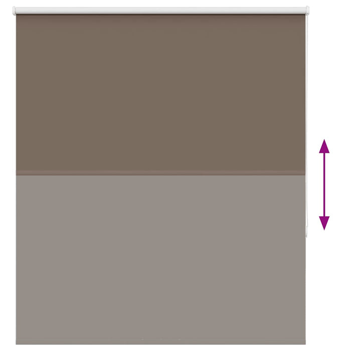Jaluzea cu role opace cafea 135x175 cm lățime țesătură 131,6 cm - WALTI WALTI