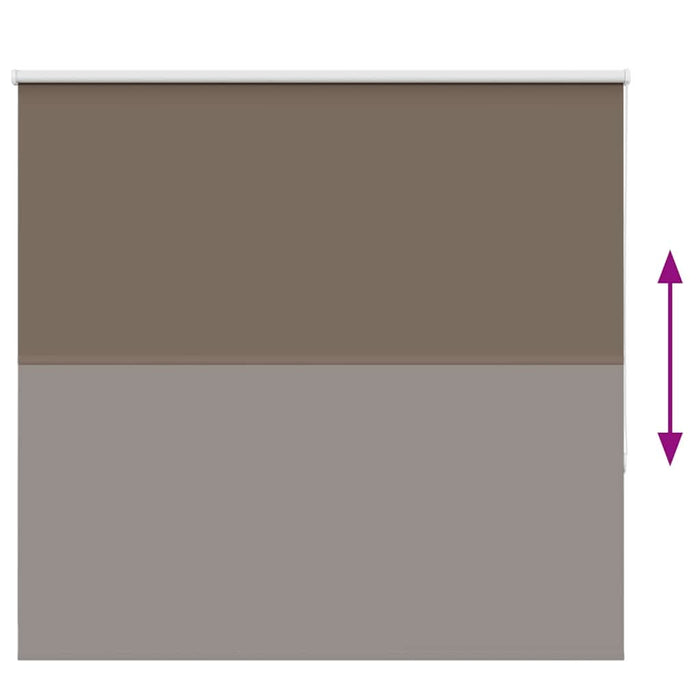 Jaluzea cu role opace cafea 145x175 cm lățime materială 141,6 cm WALTI