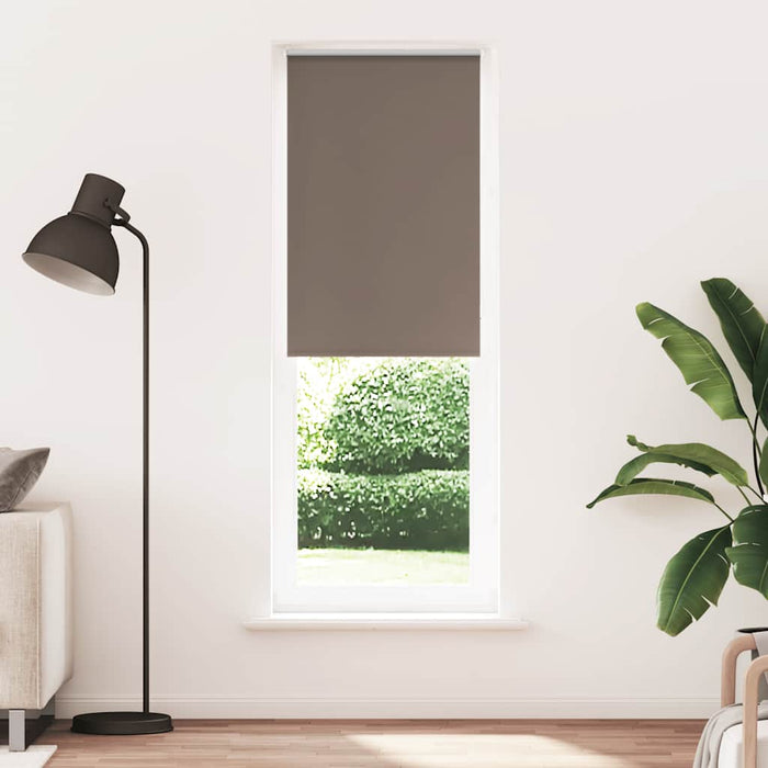Jaluzea cu role opace cafea 65x210 cm lățime material 60,7 cm WALTI