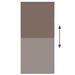 Jaluzea cu role opace cafea 110x210 cm lățime material 105,7 cm - WALTI WALTI