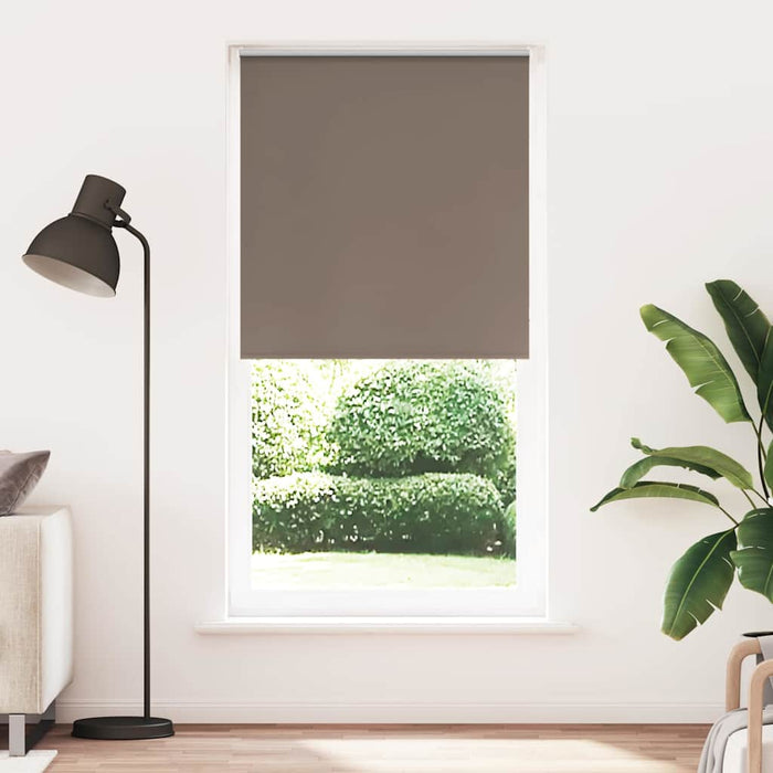 Jaluzea cu role opace cafea 110x210 cm lățime material 105,7 cm - WALTI WALTI