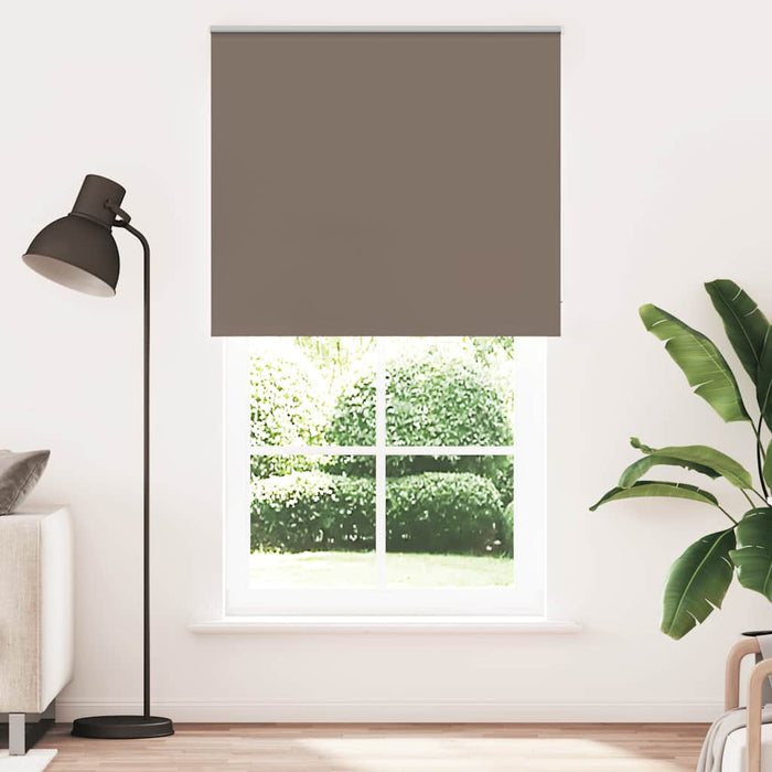 Jaluzea cu role opace cafea 125x210 cm lățime material 121,6 cm WALTI