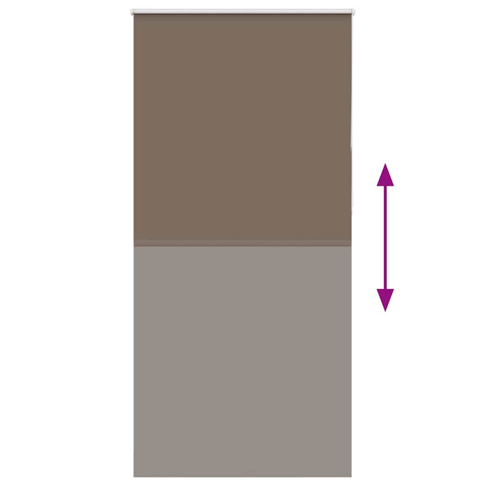 Jaluzea cu role opace cafea 95x230 cm lățime țesătură 90,7 cm WALTI