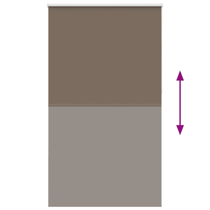 Jaluzea cu role opace cafea 140x230 cm lățime material 136,6 cm - WALTI WALTI