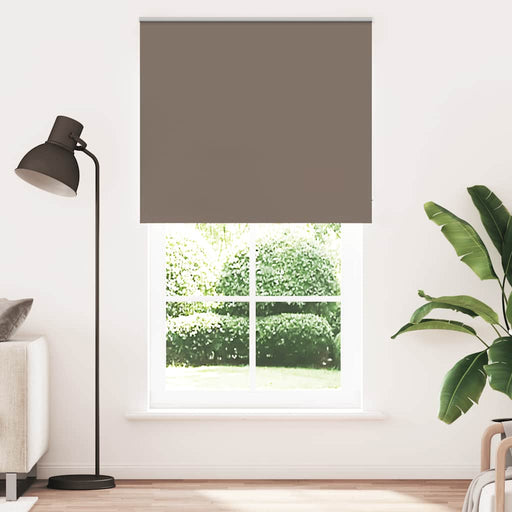 Jaluzea cu role opace cafea 140x230 cm lățime material 136,6 cm - WALTI WALTI