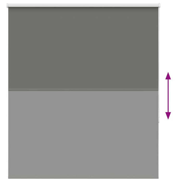 Jaluzea cu role opace gri 125x130 cm lățime material 121,6 cm - WALTI WALTI