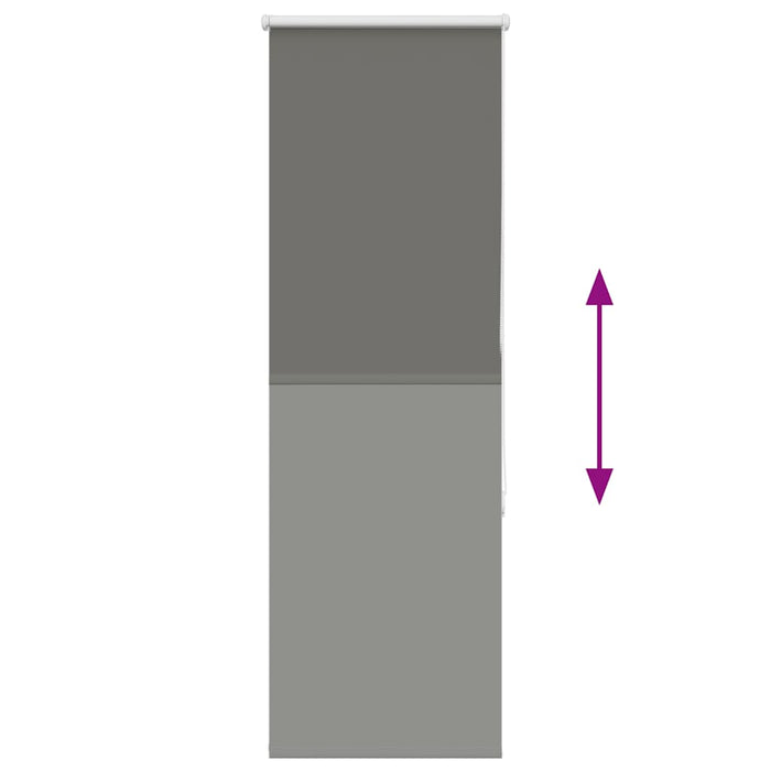 Jaluzea cu role opace gri 50x150 cm lățime material 45,7 cm - WALTI WALTI
