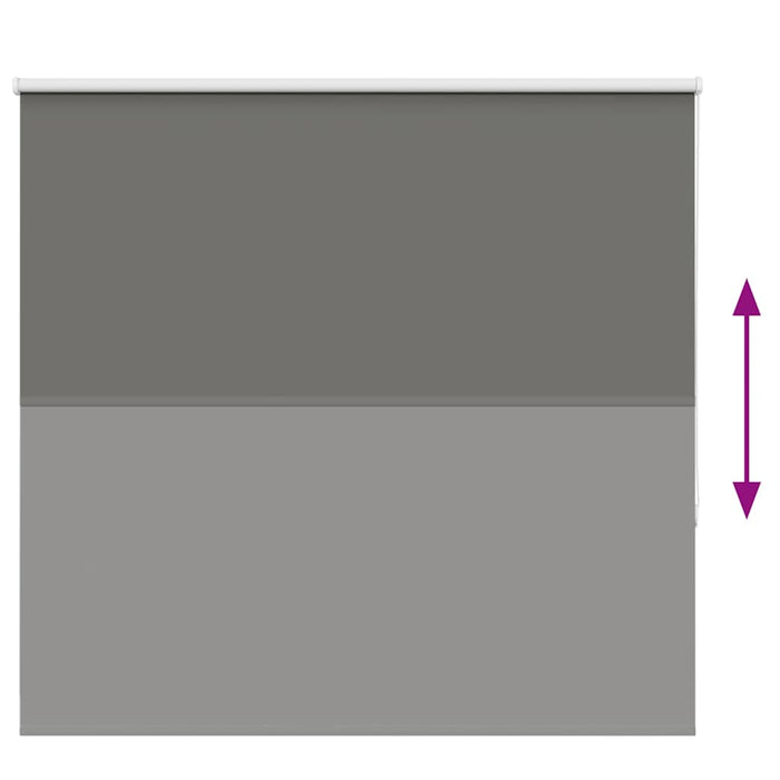 Jaluzea cu role opace gri 150x150 cm Lățime țesătură 146,6 cm - WALTI WALTI