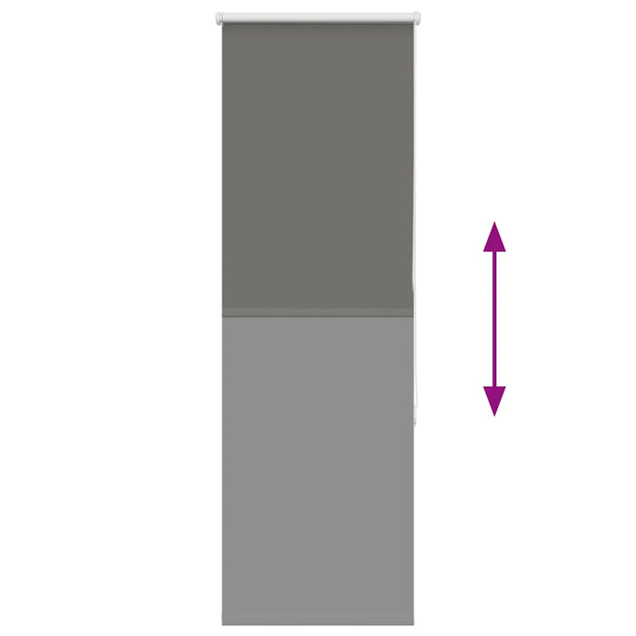 Jaluzea cu role opace gri 50x175 cm lățime material 45,7 cm - WALTI WALTI