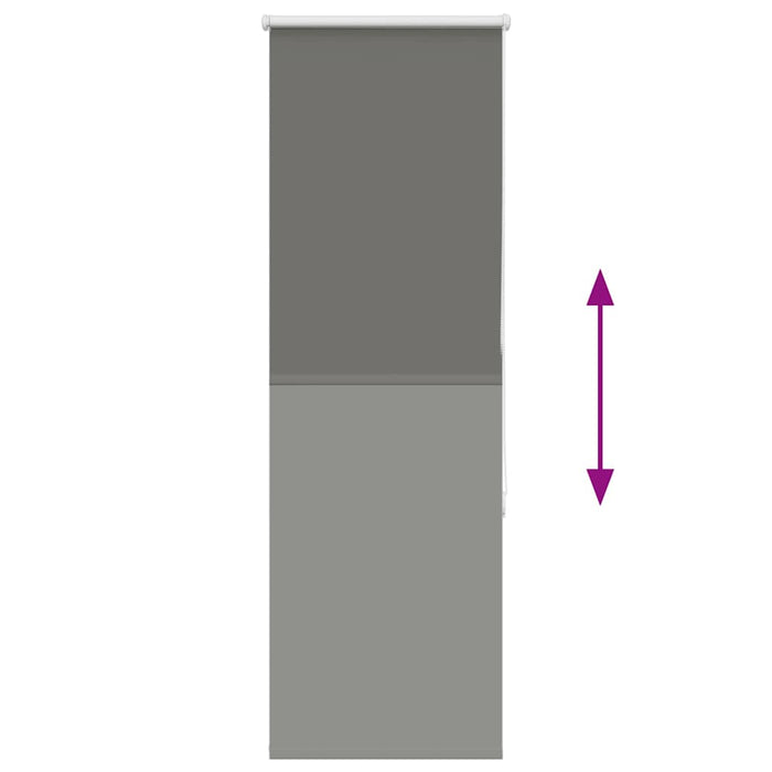 Jaluzea cu role opace gri 55x175 cm lățime material 50,7 cm - WALTI WALTI
