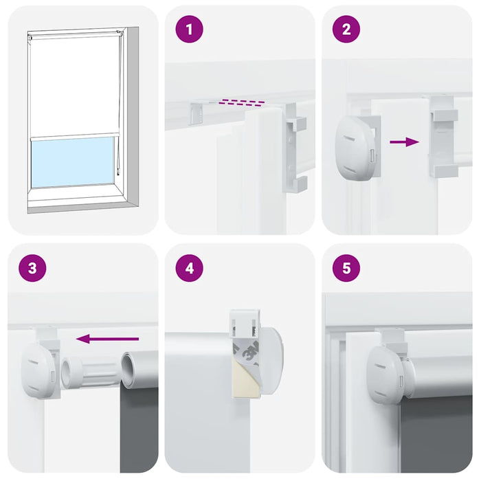 Jaluzea cu role opace gri 70x175 cm lățime material 65,7 cm - WALTI WALTI