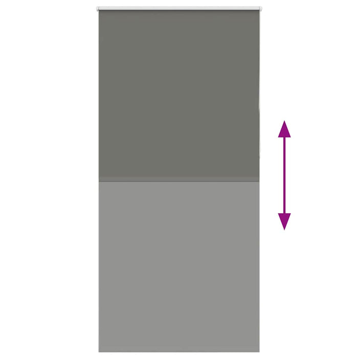 Jaluzea cu role opace gri 105x210 cm lățime material 100,7 cm - WALTI WALTI