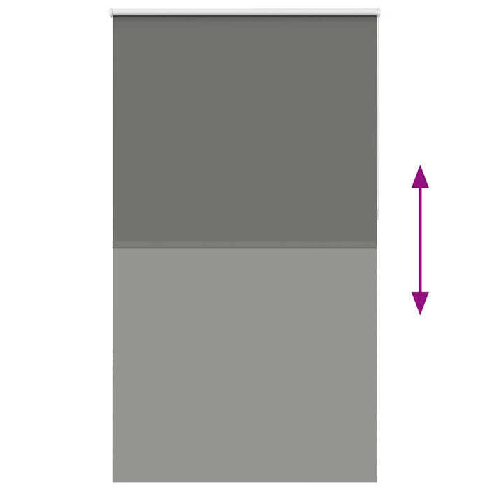 Jaluzea cu role opace gri 125x210 cm lățime material 121,6 cm - WALTI WALTI