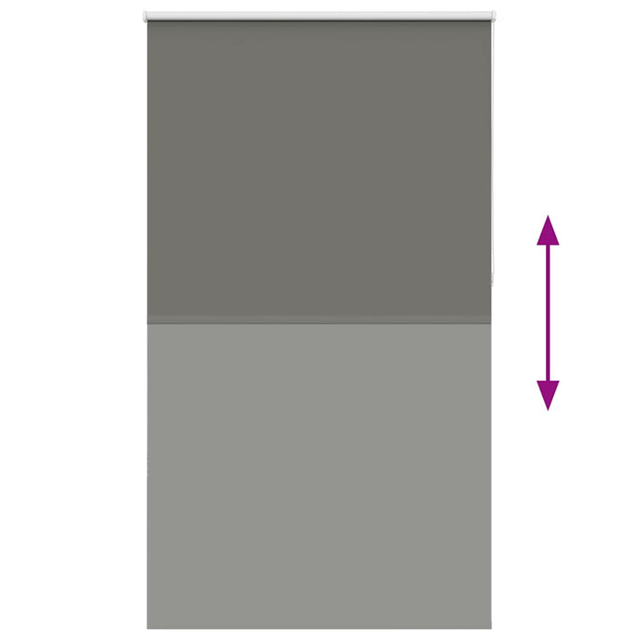 Jaluzea cu role opace gri 140x210 cm lățime material 136,6 cm - WALTI WALTI
