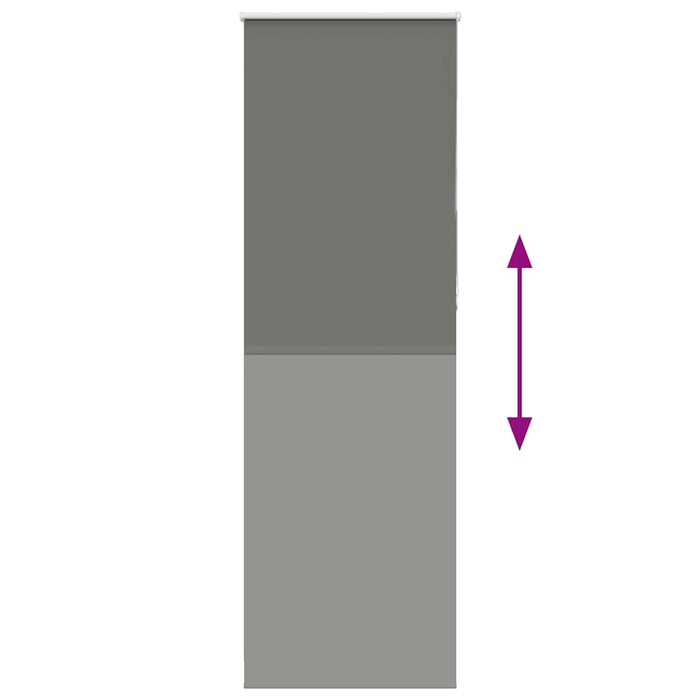 Jaluzea cu role opace gri 80x230 cm lățime material 75,7 cm - WALTI WALTI
