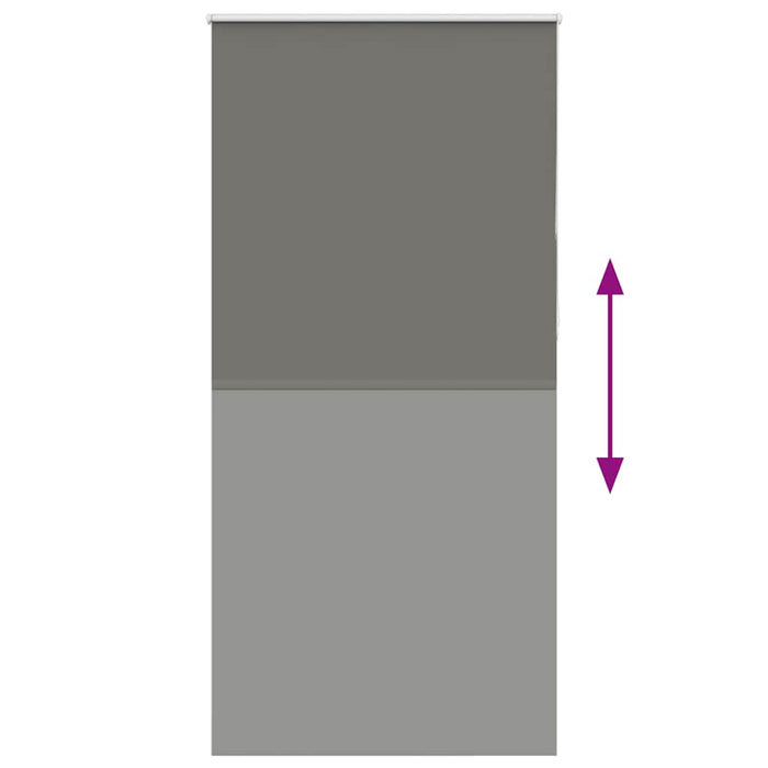 Jaluzea cu role opace gri 110x230 cm Lățime material 105,7 cm - WALTI WALTI