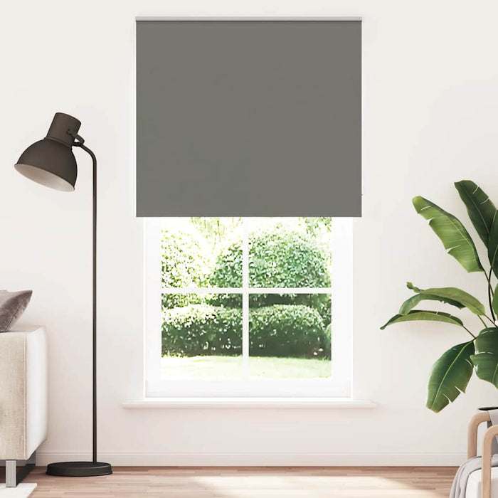 Jaluzea cu role opace gri 130x230 cm Lățime material 126,6 cm - WALTI WALTI