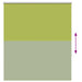 Jaluzea cu role opace 135x150 cm Lățime material 131,6 cm - WALTI WALTI