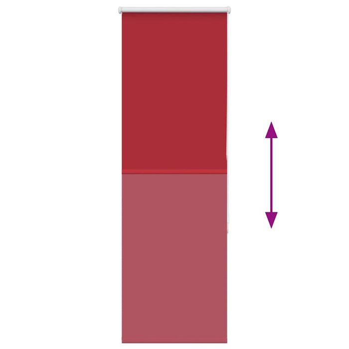 Jaluzea cu role opace Roșu 60x130 cm lățime material 55,7 cm - WALTI WALTI