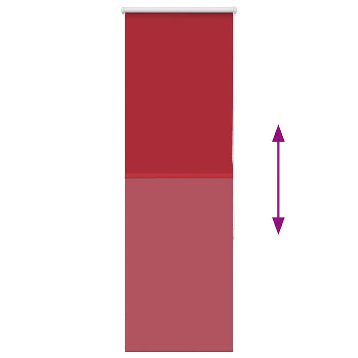 Jaluzea cu role opace Roșu 40x150 cm lățime material 35,7 cm - WALTI WALTI
