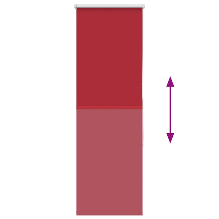 Jaluzea cu role opace Roșu 40x175 cm lățime material 35,7 cm - WALTI WALTI