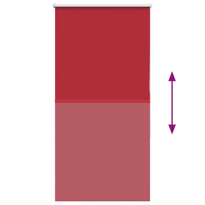 Jaluzea cu role opace Roșu 75x175 cm lățime material 70,7 cm - WALTI WALTI