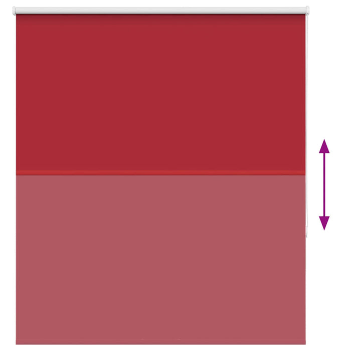 Jaluzea cu role opace Roșu 140x175 cm Lățime material 136,6 cm - WALTI WALTI