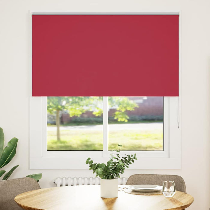 Jaluzea cu role opace Roșu 140x175 cm Lățime material 136,6 cm - WALTI WALTI