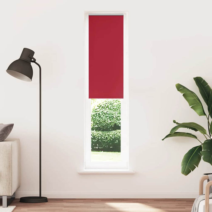 Jaluzea cu role opace Roșu 40x210 cm lățime material 35,7 cm - WALTI WALTI