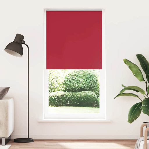 Jaluzea cu role opace Roșu 100x230 cm lățime țesătură 95,7 cm - WALTI WALTI