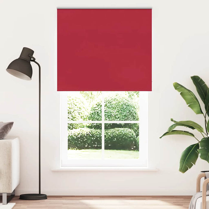 Jaluzea cu role opace Roșu 125x230 cm lățime material 121,6 cm - WALTI WALTI