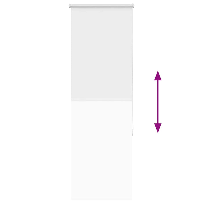 Jaluzea cu role opace alb 55x175 cm lățime material 50,7 cm - WALTI WALTI