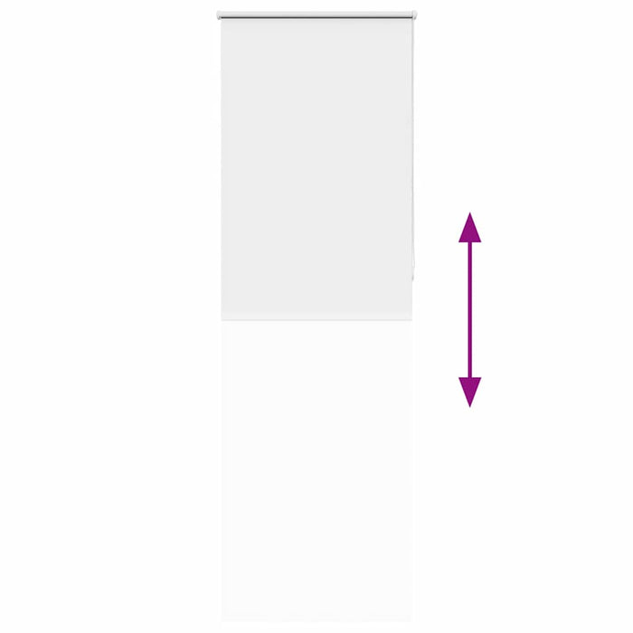 Jaluzea cu role opace alb 80x210 cm lățime material 75,7 cm - WALTI WALTI