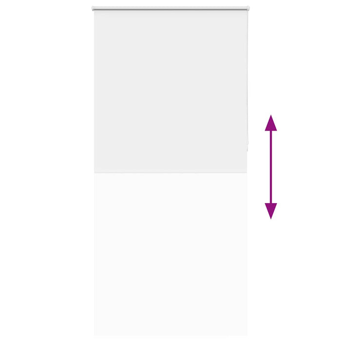 Jaluzea cu role opace alb 105x210 cm lățime material 100,7 cm - WALTI WALTI