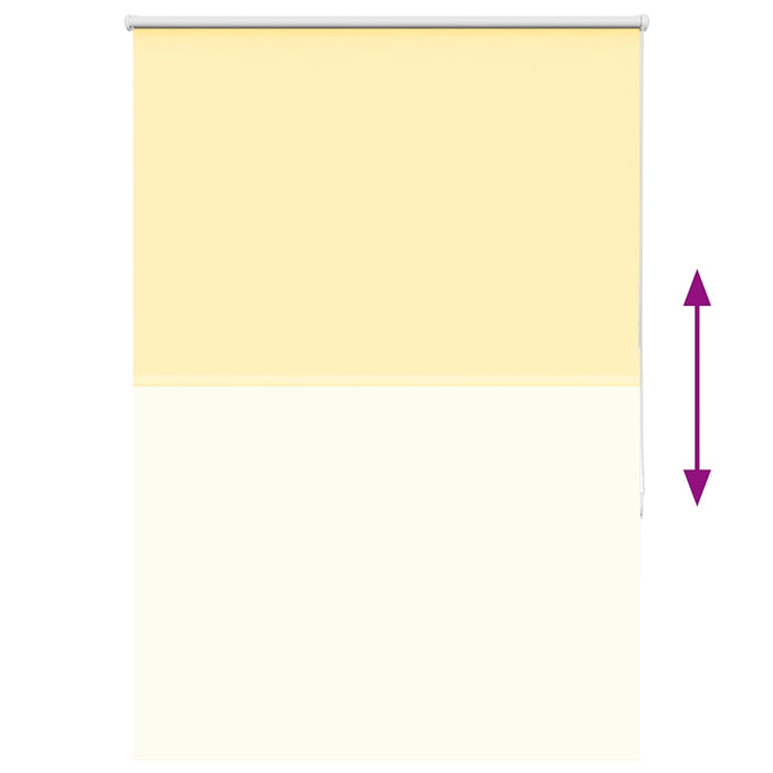 Jaluzea cu role opace galben 115x130 cm Lățime material 110,7 cm - WALTI WALTI