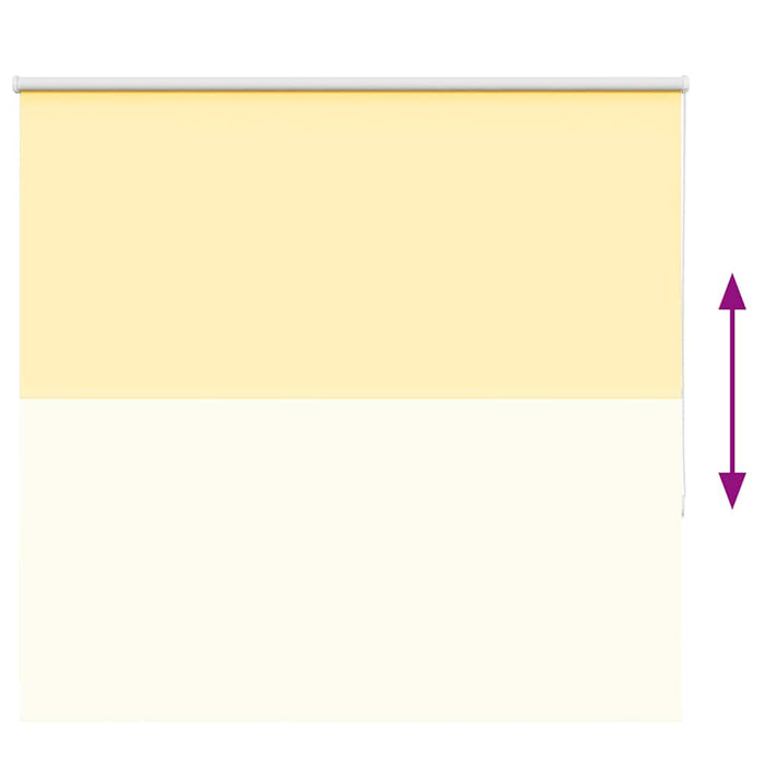 Jaluzea cu role opace galben 155x130 cm Lățime material 151,6 cm - WALTI WALTI