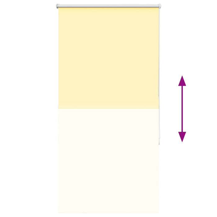 Jaluzea cu role opace galben 75x150 cm lățime material 70,7 cm - WALTI WALTI