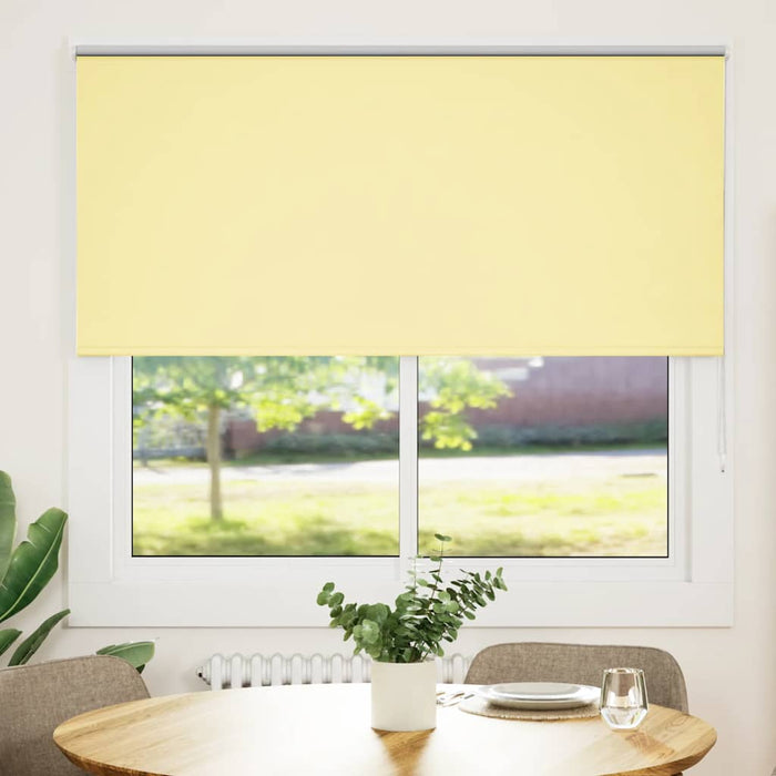 Jaluzea cu role opace galben 160x150 cm lățime material 156,6 cm - WALTI WALTI