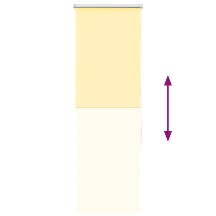Jaluzea cu role opace galben 40x175 cm lățime material 35,7 cm - WALTI WALTI